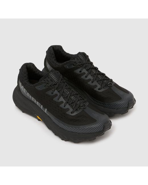 Merrell Black Agility Peak 5 Trainers