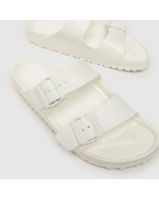 Birkenstock White Arizona Sandals