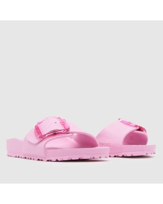 Birkenstock Pink Madrid Big Buckle Sandals