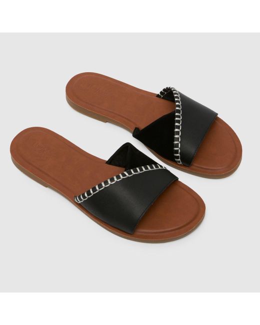 TOMS Brown Shea Sandals In