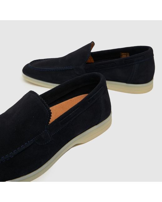 Schuh Blue Philip Suede Loafer Shoes In for men