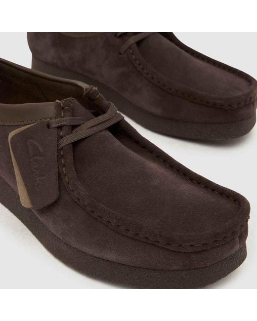 Clarks Brown Wallabee Evo Flats