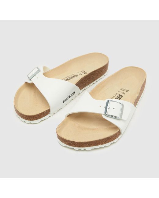 Birkenstock White Ladies Madrid Sandals