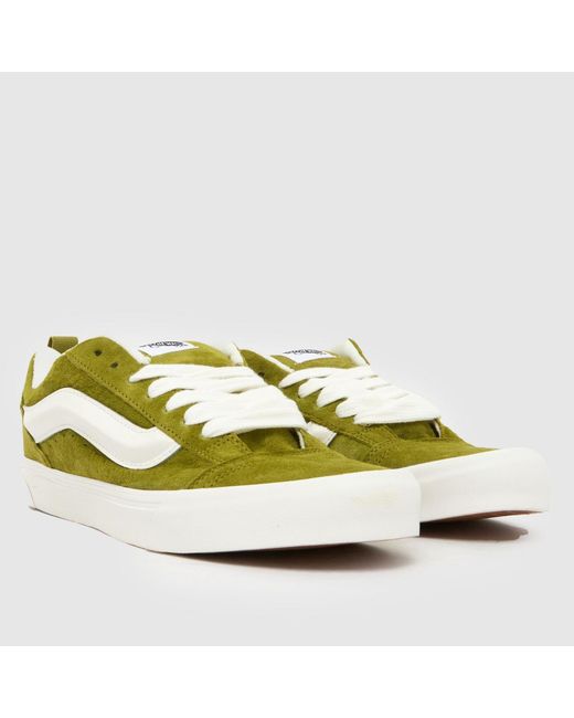 Vans Yellow Knu Skool Trainers for men