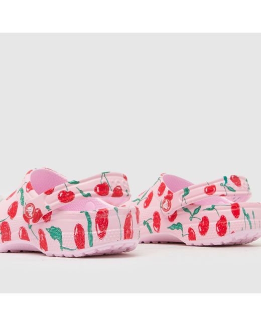 CROCSTM Red Classic Cherry Clog Sandals