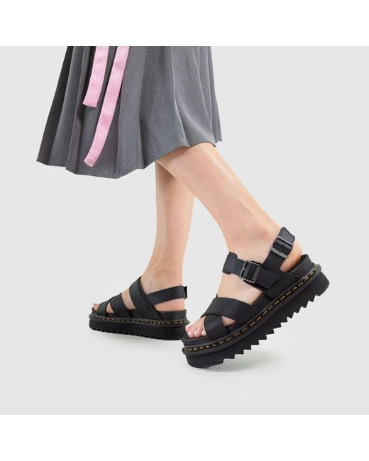 Dr. Martens Black Dr Martens Voss Ii Sandals