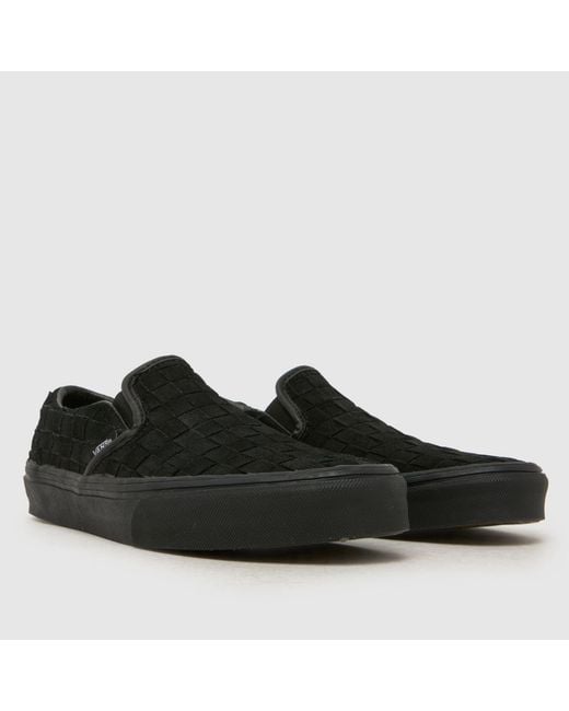 Vans Black Classic Slip-On Trainers for men