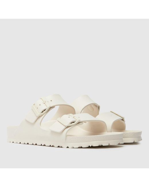 Birkenstock White Arizona Sandals