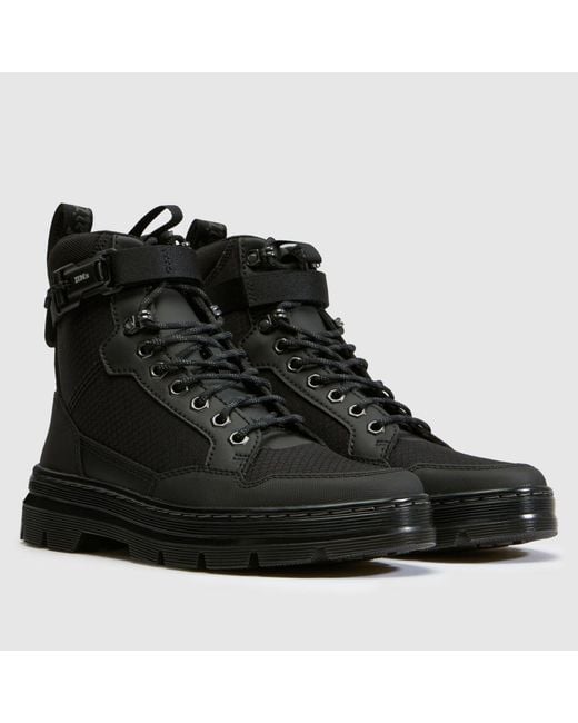Dr. Martens Black Combs Tech Mk.02 Boots