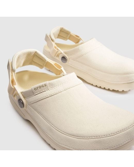CROCSTM Natural Classic Crafted Clog Sandals