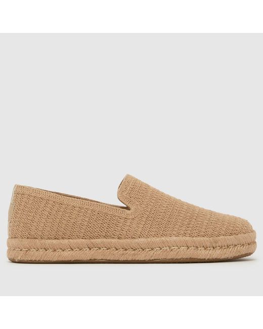 TOMS Natural Santiago Espadrille Shoes for men