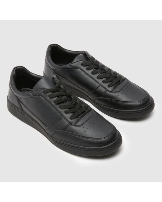 Schuh Black Welby Court Trainers for men