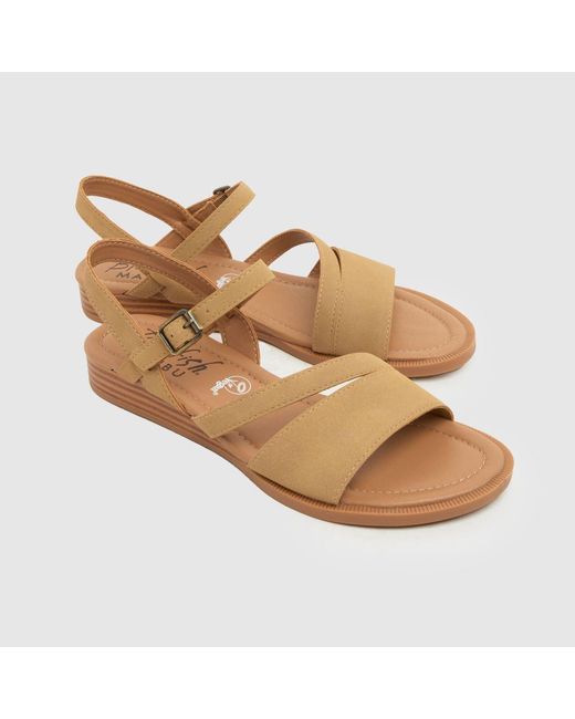 Blowfish Brown Arrow Sandals