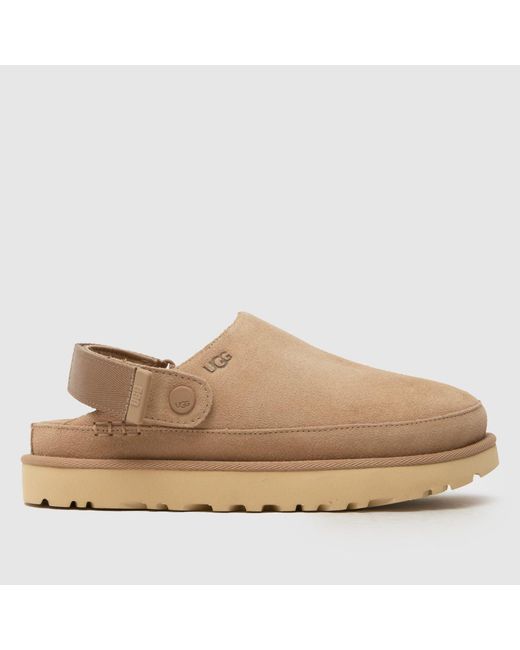 Ugg Natural Goldenstar Clog Sandals, Size: 3 (Eu 36)