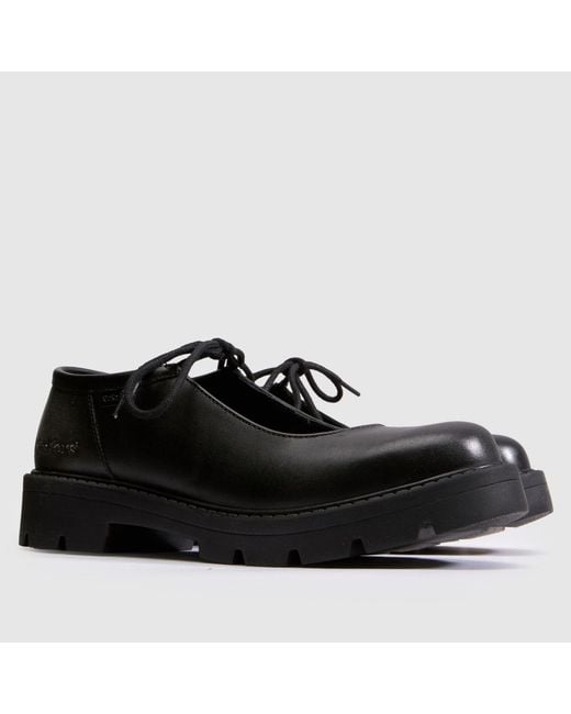 Kickers Black Kori Flats