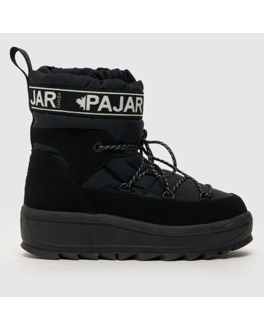 Pajar Women s Galaxy Ankle Snow Boots in Black Lyst UK