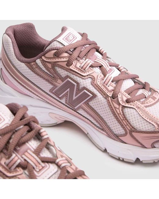 New Balance Pink 740 Trainers