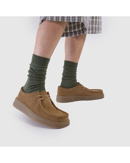 Clarks Brown Torview Shoes for men