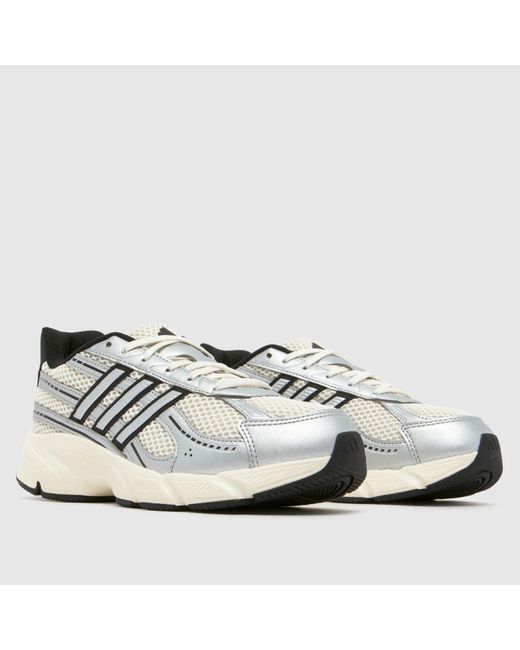 Adidas White Technochaos 2000 Trainers