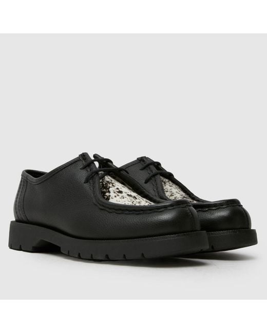Kleman Black Padrini Derby Flats