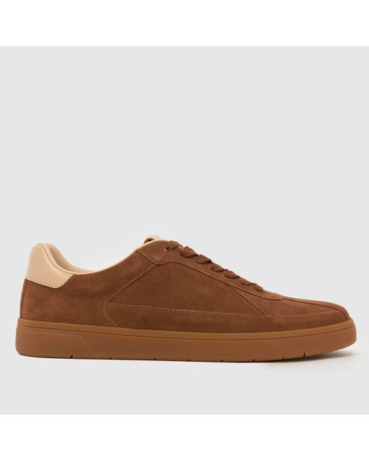 Schuh Brown Winter Suede Trainers for men