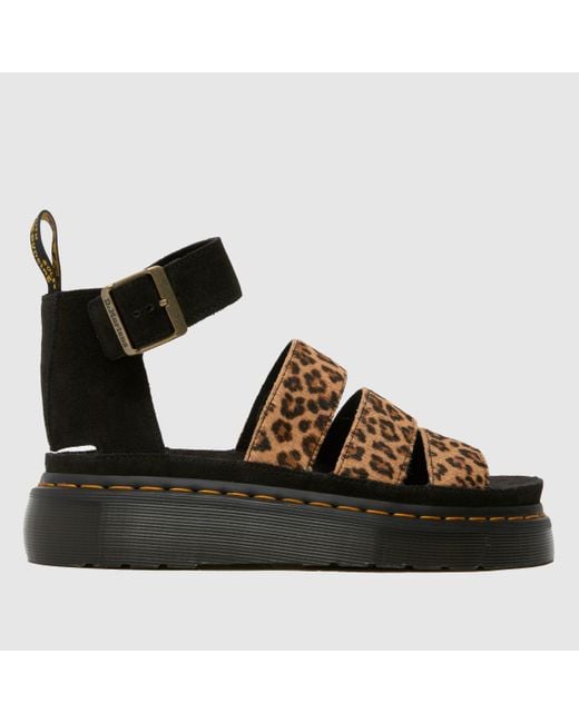 Dr. Martens Black Clarissa Sandals