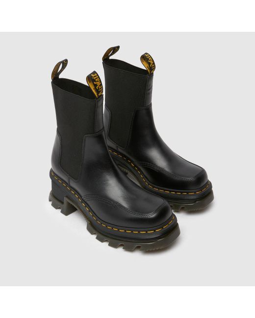 Dr. Martens Black Corran Chelsea Atlas Boots In