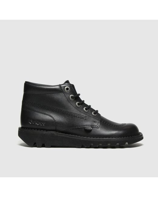 Kickers Black Kick Mono Hi Boots for men