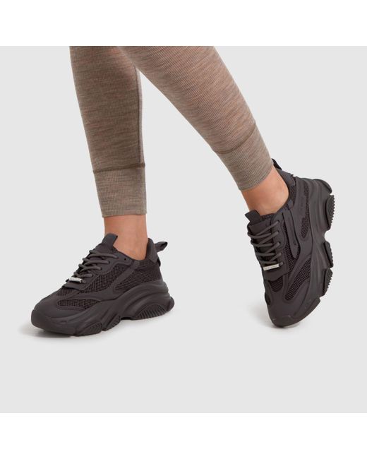 steve madden possession trainer black
