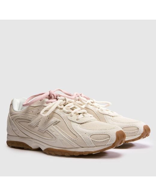 New Balance White 204L Trainers