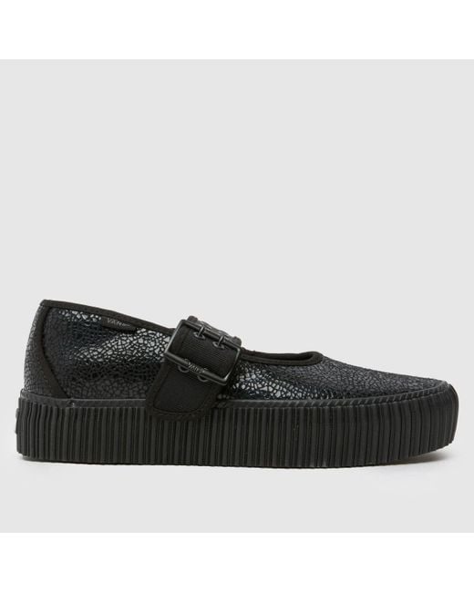 Vans Black Mary-Jane Creeper Trainers