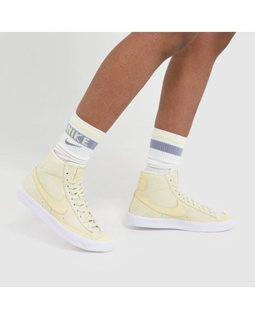 Nike Natural Blazer Mid 77 Lx Trainers In