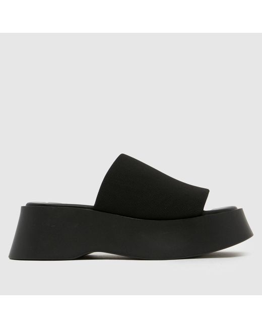 Schuh Black Tash Mule Sandals
