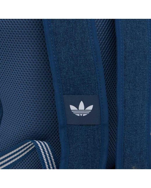 Adidas Blue Denim Backpack