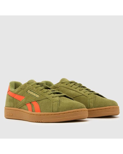 Reebok Green Club C Grounds Trainers for men