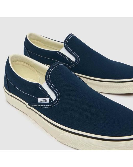 Vans Blue Classic Slip-On Trainers for men
