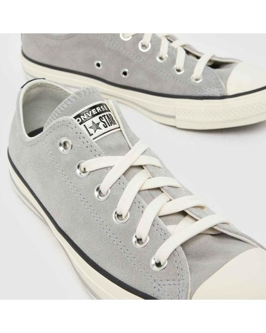 Converse White All Star Ox Trainers