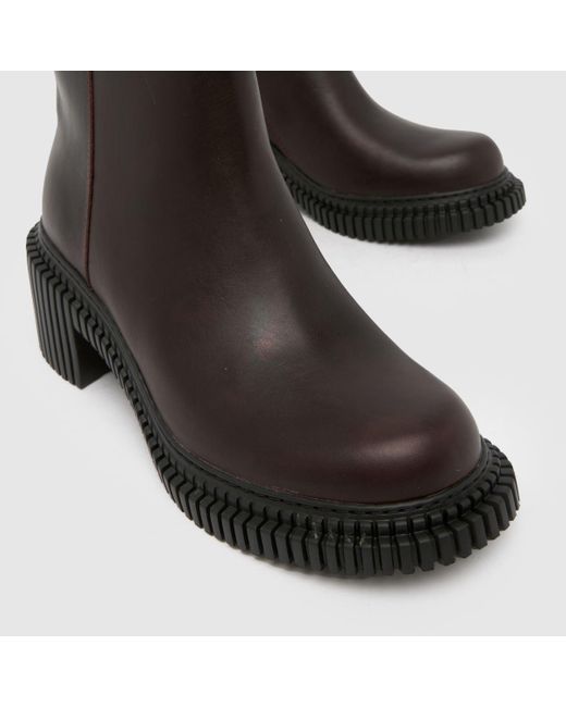 Camper Black Pix London Heeled Boots