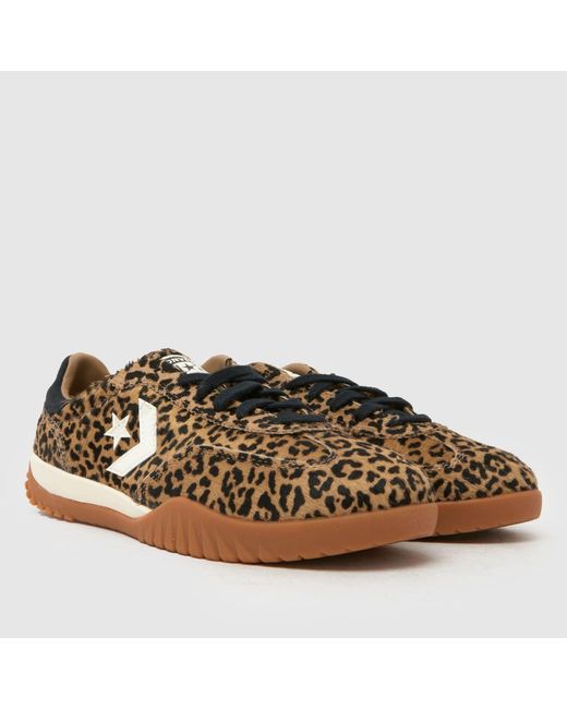 Converse Brown Run Star Trainers