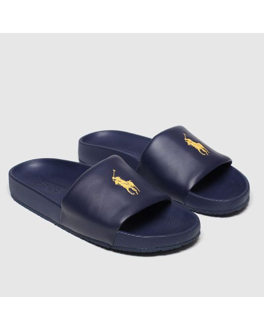 polo ralph lauren cayson logo sandals