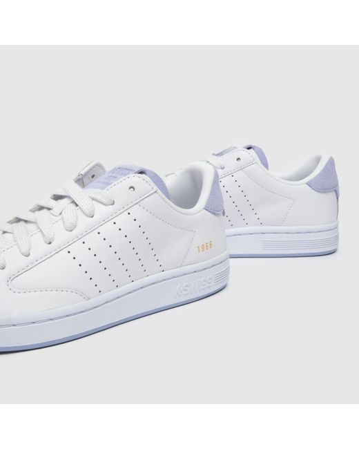 K-swiss White Lozan Klub Trainers In