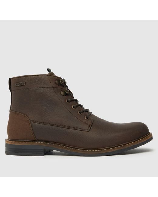 Barbour Brown Deckham Boots, Size: 7 (Eu 41) for men