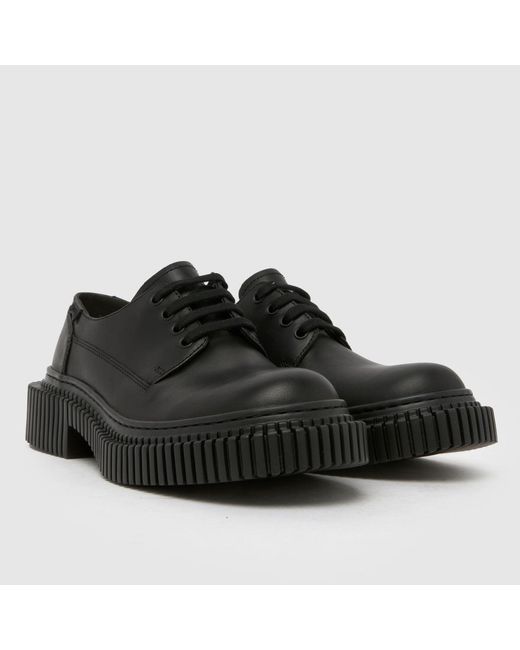 Camper Black Pix Berlin Flat Shoes