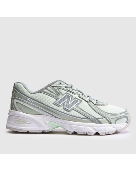 New Balance Gray 740 Trainers