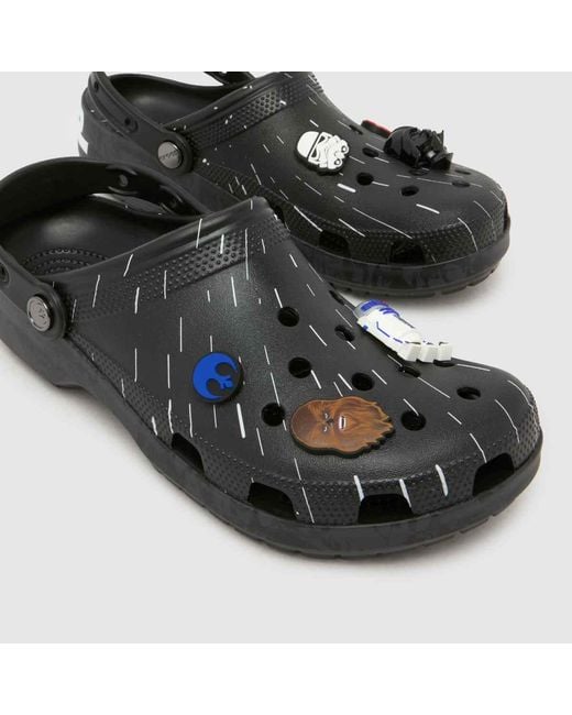 CROCSTM Black Star Wars Classic Clog Sandals for men