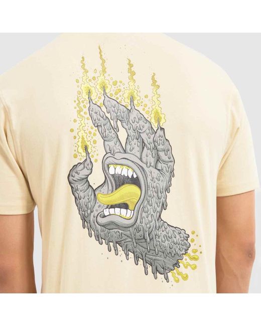 Santa Cruz Natural Peace Ritual Hand T-shirt In for men