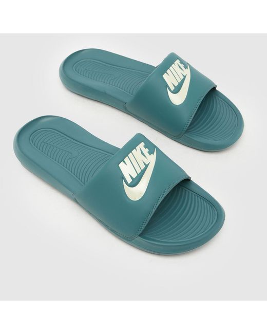 Nike Blue Victori One Sandals for men