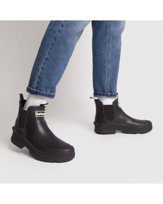Barbour Black Nimbus Boots, Size: 9 (Eu 43) for men