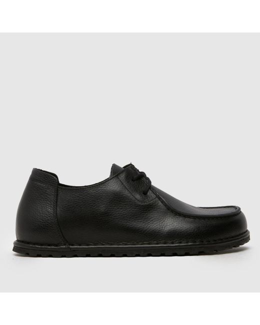 Birkenstock Black Utti Lace Shoes for men