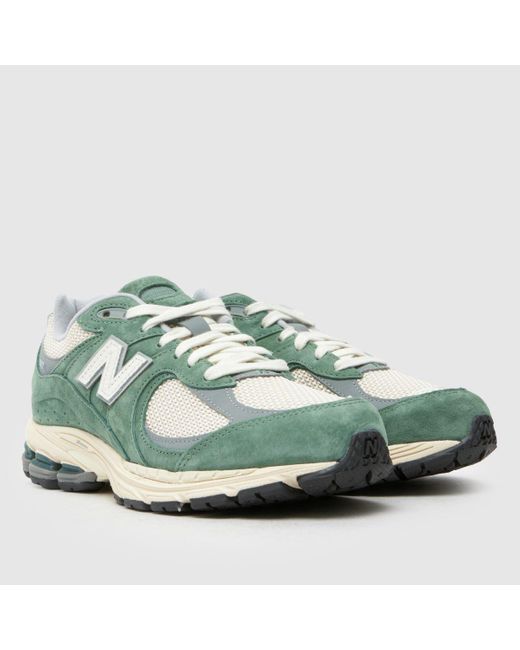 New Balance Green 2002R Trainers